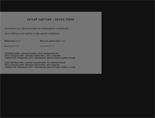 Tablet Screenshot of hartung-trenz.de